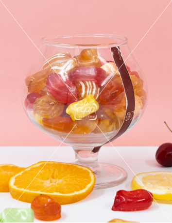 Portakal Limon ve Kiraz Aromalı Akide Şekeri (350 gr)