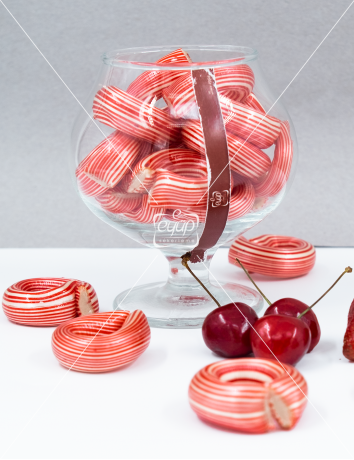 Kirazlı Halka Akide Şekeri (350 gr)