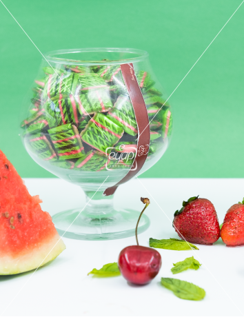 Karpuz Çilek ve Kirazlı Akide Şekeri (350 gr)